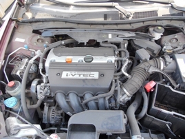 2008 HONDA ACCORD LX MAROON 4DR 2.4L AT A17594